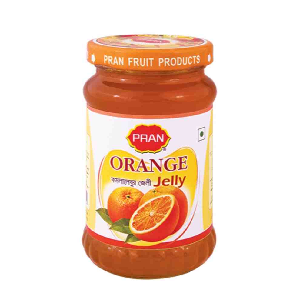 Pran Orange Jelly 350±25g